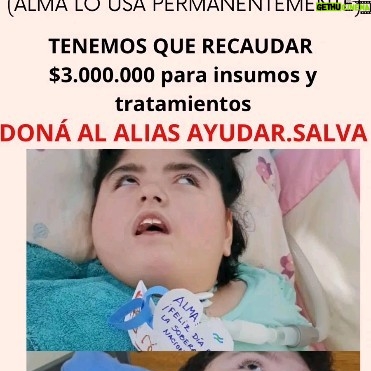 María Valenzuela Instagram - Necesitamos los últimos $3.000.000 para insumos y tratamiento del mes febrero y estaríamos cumpliendo el objetivo! Dona lo que esté a tu alcance 🙏🏼🙏🏼🙏🏼 Gracias gente ❤️