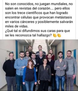 María Valenzuela Instagram - Felicitaciones a estos científicos por semejante hallazgo! 👏🏼👏🏼👏🏼Como argentina me siento muy orgullosa por Ellos y por los nuestros también 🇦🇷💫✨💫✨🫶🏼