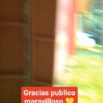 María Valenzuela Instagram - Gran función y un publico maravilloso 💛💛💛
