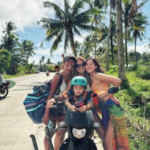 Mara Lopez Instagram - How we wrapped up 2023 🎉 Explored Palawan.. spent time with my family in Siargao.. surfed perfect empty waves.. made it back to NY for New Year's Eve and our flight to Nairobi! 🛫🥳🍾🎈