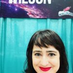 Mara Wilson Instagram - THANK YOU RALEIGH and @galaxyconraleigh! I had a lovely time meeting y’all, talking about why the SAG-AFTRA strike is important, and getting to meet some of my heroes! 📚🌈