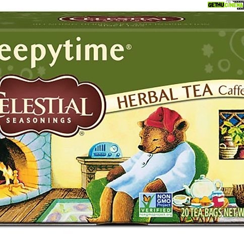 Mara Wilson Instagram - Anyone who knows me knows I LOVE tea and herbal infusions more than pretty much anything. I’m also a lifelong insomniac, so the Sleepytime Bear and his tea have always really been there for me when I needed them. And it’s the 50th anniversary of Sleepytime tea this year! HAPPY 50TH BIRTHDAY, SLEEPYTIME BEAR! Thanks for all your help 😴 ☕️ 🐻 #communiTEA #sleepytimetea #iwokeuplikethis #teatime