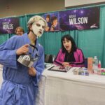 Mara Wilson Instagram – Fun at #GalaxyConColumbus! Hanging out with @kathleenherles (AKA Dora the Explorer), a cute stuffed cat, a truly creative Mrs. Doubtfire cosplayer, and an adorable dog named Sidney!