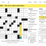 Mara Wilson Instagram – Last week I was in the LA Times Crossword. Now I’m in the Washington Post Crossword! I love being a clue! 🧐📰