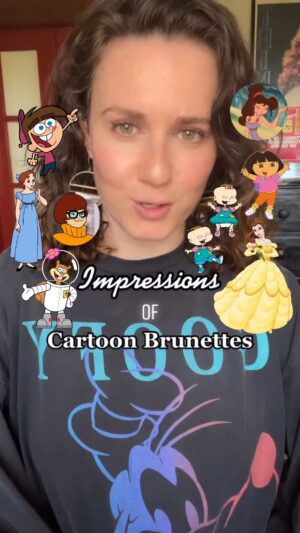 Marcella Lentz-Pope Instagram - It’s been awhile since I did my cartoon redheads impressions… thought I’d expand to different hair colors.  What color should be next?