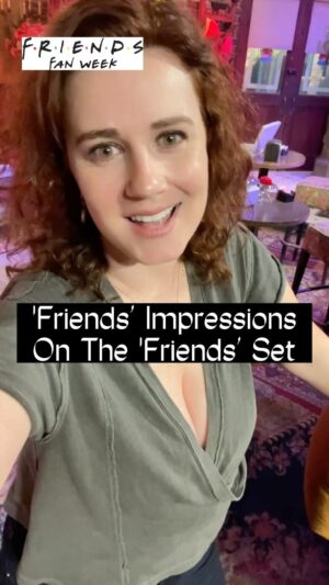 Marcella Lentz-Pope Instagram - ’The One With All The Impressions’ - Happy Friends Fan Week!  So I partnered with Warner Bros. and got to do something pretty cool… Friends impressions on the freaking set of Friends! Thank you WB for such a fun time. Post a #FriendsFanWeek video for a chance to be featured on @friends this week
#PaidPartnership @friends @wbstyle @wbtourhollywood