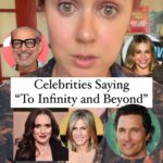 Marcella Lentz-Pope Instagram - In honor of ‘Lightyear’ premiering, here’s Celebrities Saying “To Infinity and Beyond” 🚀
