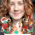 Marcella Lentz-Pope Instagram - This was my 2nd impression video I ever made. Thought I’d share since I’m going back to cartoon hair colors. Working on the next one now but also might need to do a part 2 for more redheads…🤔