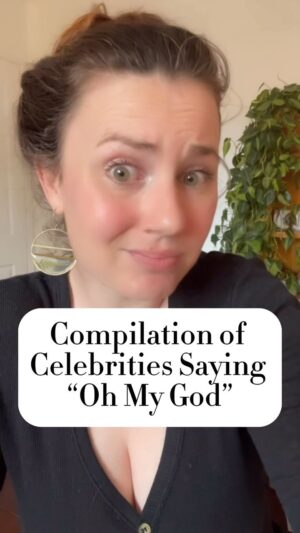 Marcella Lentz-Pope Instagram - I can’t believe it’s been 2.5 years since I made these!  A compilation from all 4 videos of celebrities saying “oh  my god”.
