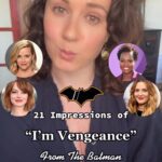 Marcella Lentz-Pope Instagram – Inspired by the great @frankcaliendo who did this and thought I’d do a female version!  Def go check his out.
•
Earrings by @elderflowerfern