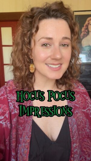 Marcella Lentz-Pope Instagram - Hocus Pocus 2 comes out today so thought I’d do some impressions from the classic!  Just the Sanderson Sisters in this one.  But maybe more in a part 2?