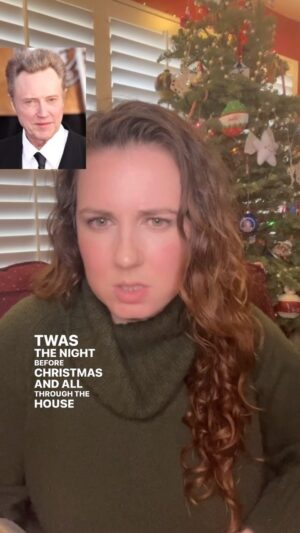 Marcella Lentz-Pope Instagram - Part 1!  Over the next week I’ll be posting the rest of this poem.  28 impressions total!  Happy Holidays ☃️