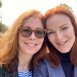 Marcia Cross Instagram - Wishing you a HAPPY BIRTHDAY @danadelany!! I feel honored to be your friend. Much much love, ♥️♥️♥️♥️♥️🎉🎉🎉🎉🎉 We shall celebrate our birthdays post pandemic with even more gratitude for having them. 🙏