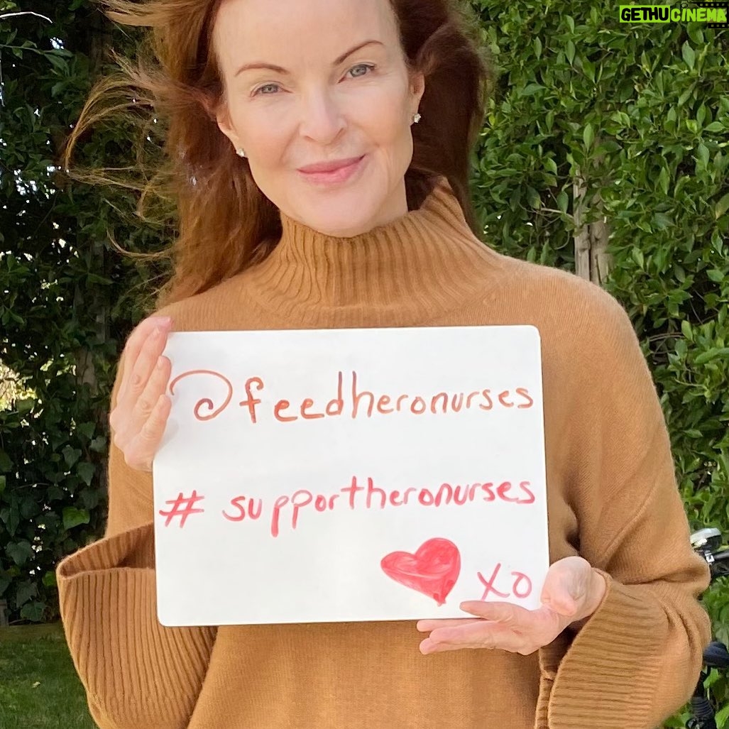 Marcia Cross - 16.7K Likes - FEED HERO NURSES!! Post a selfie tag @feedheronurses and #supportheronurses !!
I’m tagging @strongbrenda @evalongoria @kellyrutherford
Xxoo m❤️