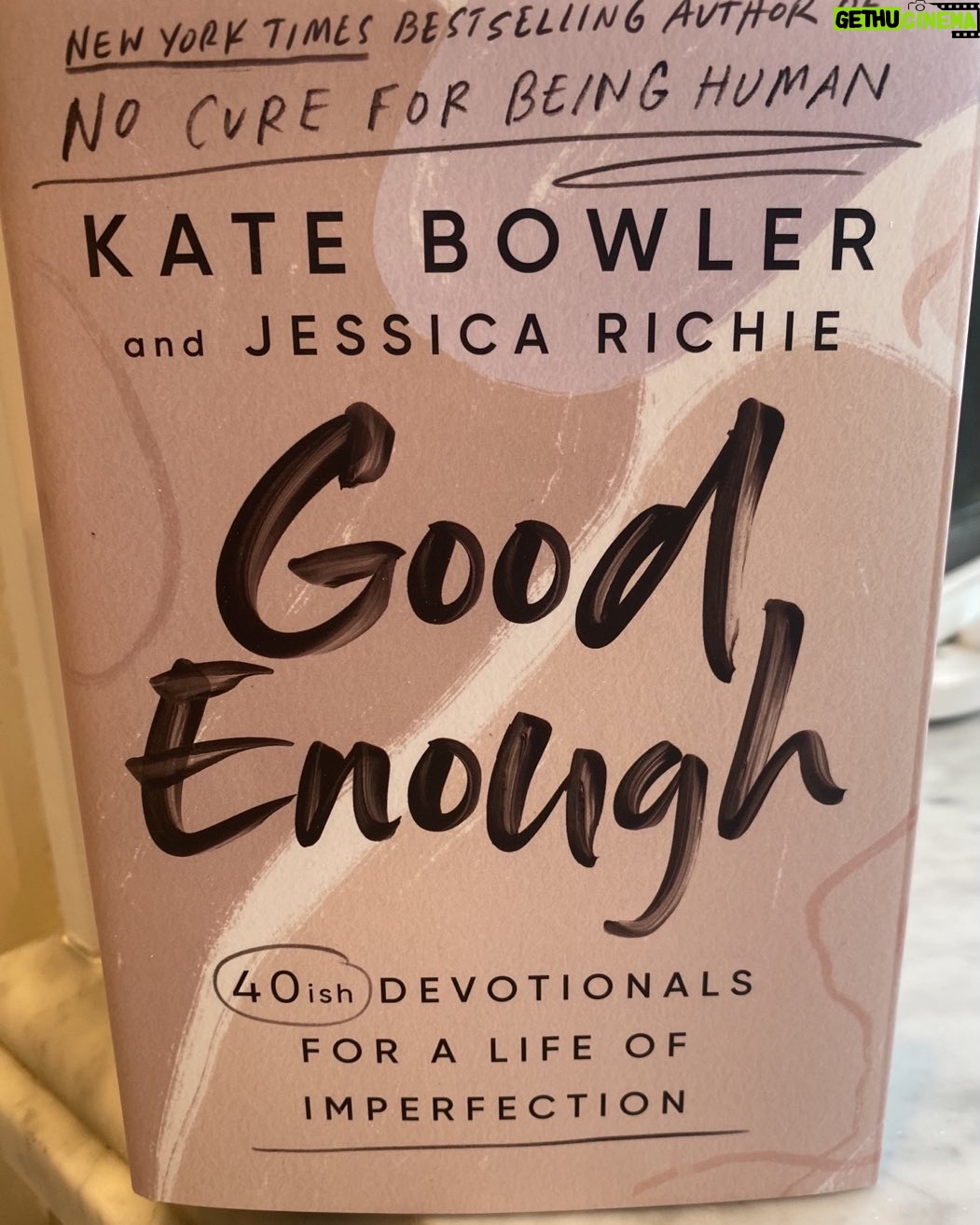Marcia Cross Instagram - Thank you @katecbowler! ‼️ You have me at the title! So happy to read your words and bathe in your humor and grace. Xxoo m♥️ #GoodEnough