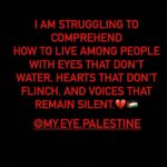 Marcia Cross Instagram – “There are no words for the horror that has and is being unleashed. And the silence has me believing I am deaf.” TINA ALKHERSAN 
This line is from a poem by @tinaalkhersan.  I only now  am learning that as I simply copied and pasted it from MY.EYE.PALESTINE. 
My huge apologies to Tina and gratitude for her words . I will post the entire poem now.
Please follow her and read her poems. ♥️
And again, my sincere apologies for not doing this better. Your words connected to my heart #and I never intended to make them seem like my own.