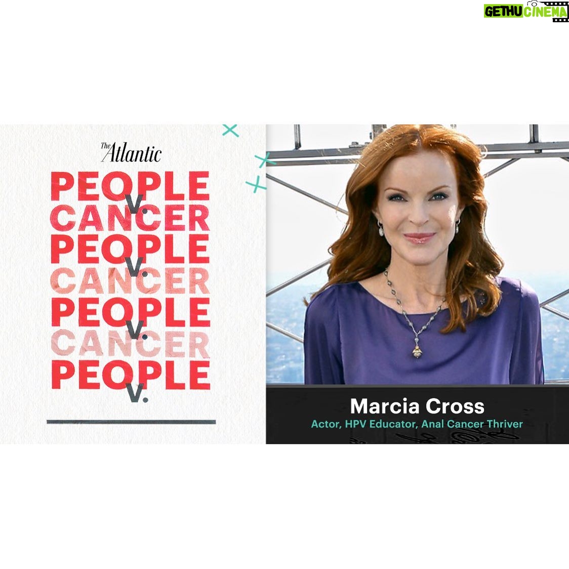 Marcia Cross - 11.7K Likes - #PeoplevCancer
Nov 12, New York City
RSVP to attend at : peoplevcancer.theatlantic.com
❌⭕️❤️