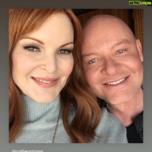 Marcia Cross Instagram - Love you @collierstrong and am in awe of your talent and beautiful soul. Xxoo #makeup
#grateful #blessed