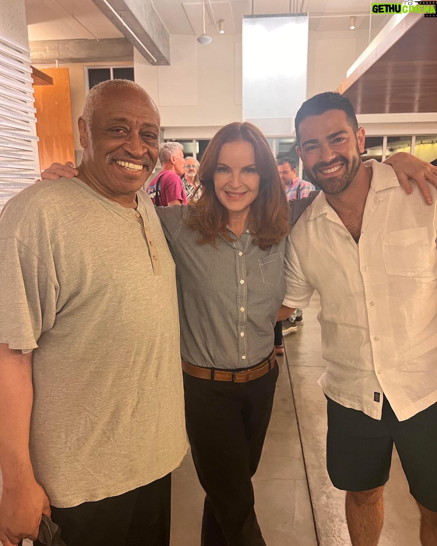 Marcia Cross - 21.9K Likes - Two worlds collide. It was wonderful to have @realjessemetcalfe, @reallymarcia’s cast mate in #DesperateHousewives, join us at Pay the writer.