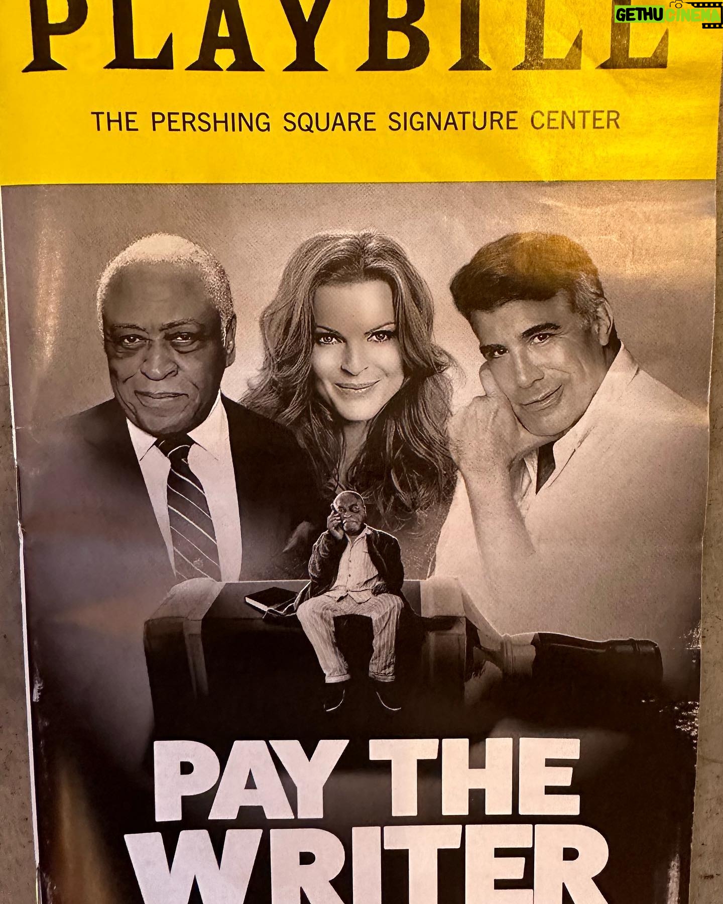 Marcia Cross Instagram - The Playbill! Oh my!! #paythewriter Link in Bio Xo m