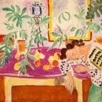 Marcia Cross Instagram - Me today. #Matisse #sleeping woman Xo m💗