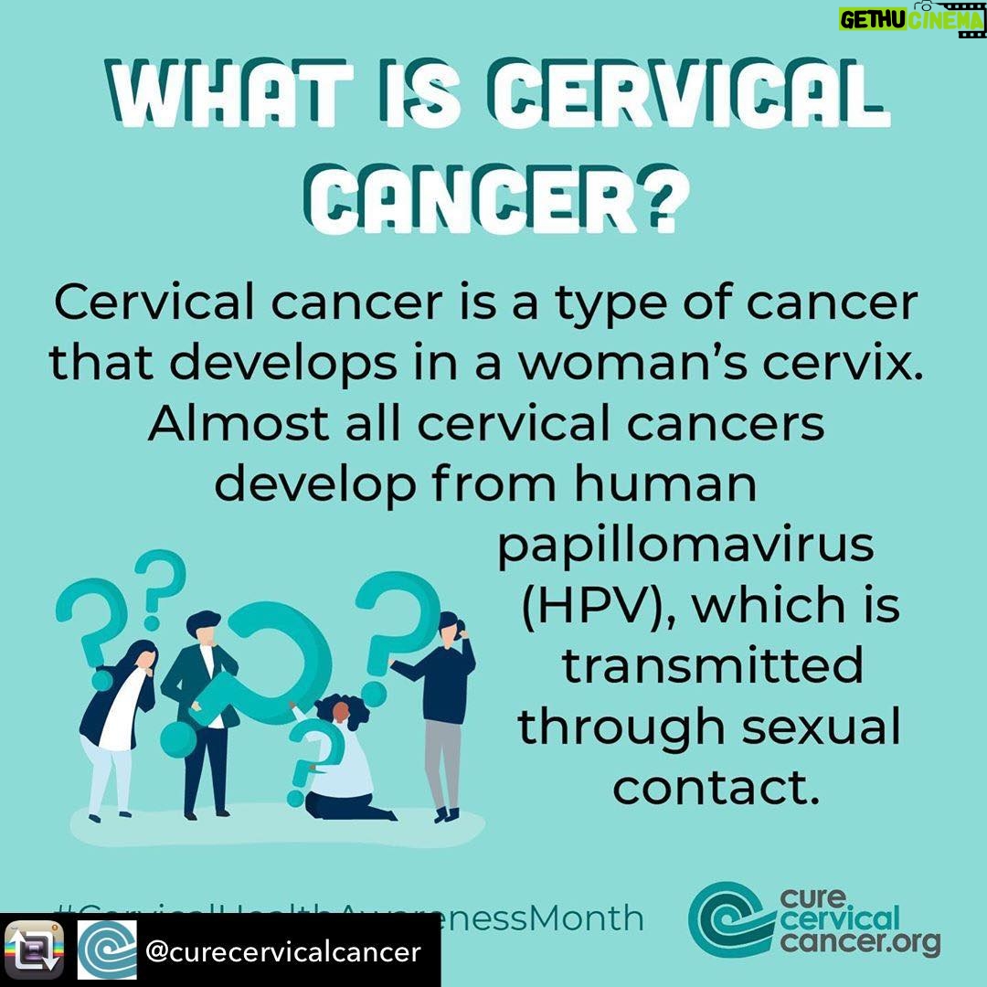Marcia Cross Instagram - Get your #paptest ladies! Early detection is key!! #cervicalcancer #hpvawareness #cervicalscreening