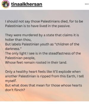 Marcia Cross Instagram - This is a poem by @tinaalkhersan. I copied the last line in my previous post and did 
not give her credit. I was feeling heartbroken and read her extraordinary words and simply copied and pasted. 
Please read her and follow her. Thank you for your poetry Tina. ♥️🙏
- and if anyone know how to add an insert to a post please lmk! I’m not the best w insta.
Thx
