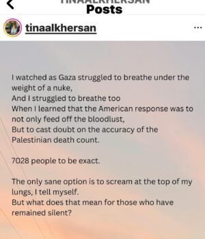 Marcia Cross Instagram - This is a poem by @tinaalkhersan. I copied the last line in my previous post and did 
not give her credit. I was feeling heartbroken and read her extraordinary words and simply copied and pasted. 
Please read her and follow her. Thank you for your poetry Tina. ♥️🙏
- and if anyone know how to add an insert to a post please lmk! I’m not the best w insta.
Thx