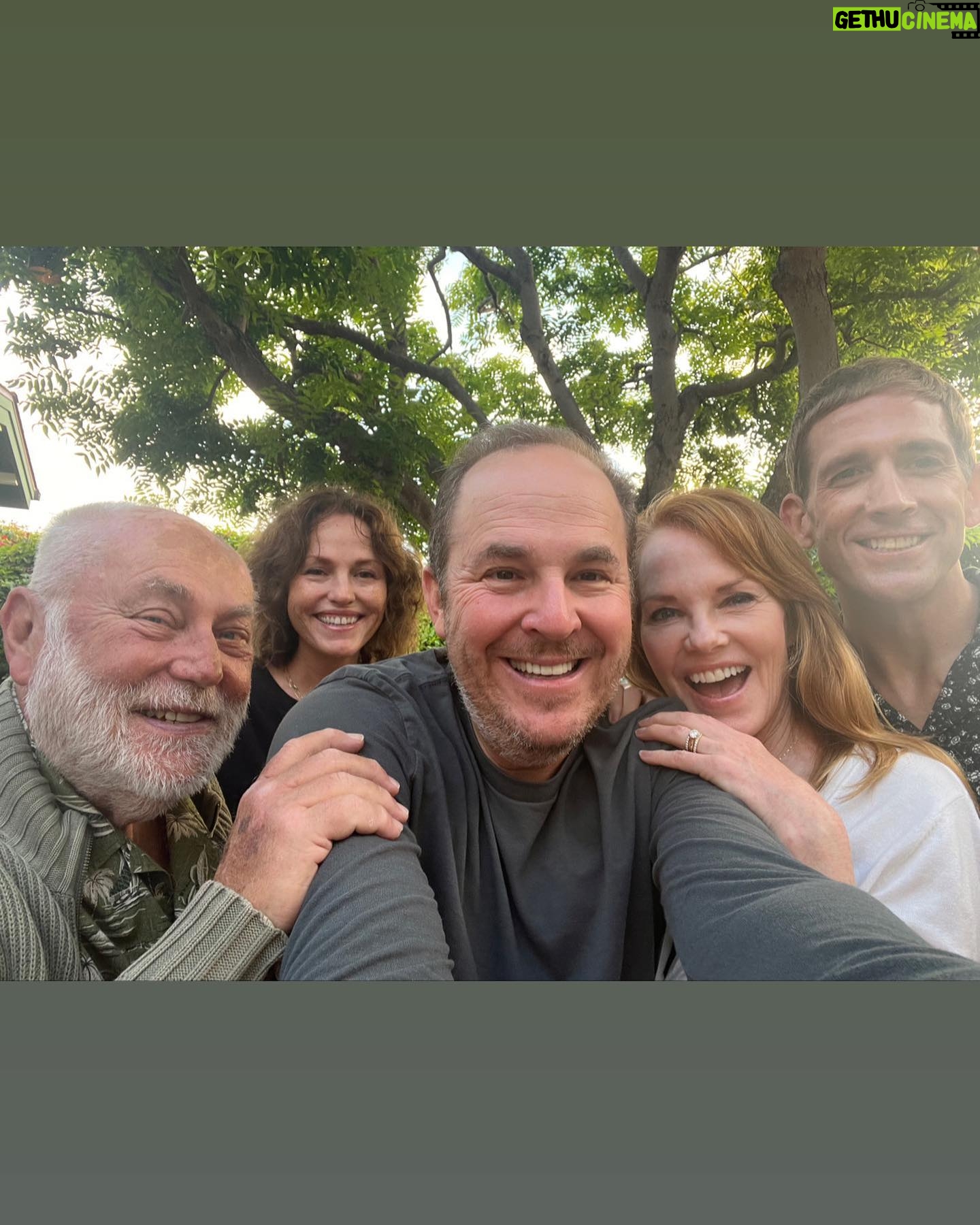 Marg Helgenberger - 17.8K Likes - We got the band back together! Love my dear pals from #CSI @dpb88 @ericszmanda #JorjaFox & #RobertDavidHall #friendsforever