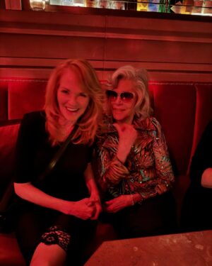 Marg Helgenberger Instagram - In the Big Apple this weekend to honor the late great Paula Weinstein. A beautiful memorial, held during @tribecca film festival, where Paula’s genius as a producer, guided the festival for over a decade.

Paula’s extraordinary daughter Hannah Rosenberg, hosted a perfect day filled with deeply heartfelt tributes, laughter, & a Motown dance party at @sohograndhotel

Added bonus was getting to hang with one of my idols, the legendary @janefonda !

Thank you @hmsrose for producing a fitting tribute to your mama.  And to my amazing husband #charliehaugk for taking all the 📸
#PaulaForever