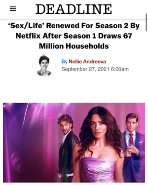 Margaret Odette Instagram - Pinch me. Better yet don’t, I don’t want this dream to ever end💫
.
.
.
#season2 #sexlifenetflix #margaretodette #sarahshahi #mikevogel #adamdemos #stacyrukeyser #gratitude #blessed #humbled #renewed #ready