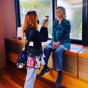 Margherita Buy Instagram - Sul set @nannimoretti_ @paolagattabrusi @sharimsabatini