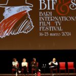 Margherita Vicario Instagram - “GLORIA!” é stato il film di chiusura del @bifest! Grazie per queste 36 ore insieme a queste due meraviglie. @carlottagamba_ e @galateabellugi mi mancava avervi vicino, e ieri il pubblico di Bari ha amato le vostre LUCIA E TERESA. E io non vedo l’ora di rivedervi per ciacolare, ascoltarvi e girarvi intorno. Grazie di tutto @01distribution @rai_cinema e dulcis in fundo a @japoco_b e @tempestafilm ❤️ A @marni, @scarosso, @beabongiasca e @simonesifufurlan per la carinezza in ogni dove. “GLORIA!” dall’ 11 aprile al cinema. Baci M. Foto di @rocco_giurato