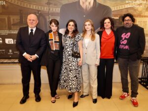 Margherita Vicario Instagram - “GLORIA!” é stato il film di chiusura del @bifest! 
Grazie per queste 36 ore insieme a queste due meraviglie. @carlottagamba_ e @galateabellugi mi mancava avervi vicino, e ieri il pubblico di Bari ha amato le vostre LUCIA E TERESA. E io non vedo l’ora di rivedervi per ciacolare, ascoltarvi e girarvi intorno.

Grazie di tutto  @01distribution @rai_cinema e dulcis in fundo a @japoco_b e @tempestafilm ❤️

A @marni, @scarosso, @beabongiasca e @simonesifufurlan per la carinezza in ogni dove.

“GLORIA!” dall’ 11 aprile al cinema.
Baci
M.

Foto di @rocco_giurato