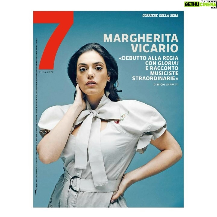 Margherita Vicario - 539 Likes - La protagonista della nuova cover digitale di 7 è Margherita Vicario (@margheritavicario ) esordio alla regia con “Gloria!”. Nelle sale cinematografiche a partire da giovedì 11 aprile. Nel cast anche Elio, Galatea Bellugi e Veronica Lucchesi de La Rappresentante di Lista. L’intervista completa sul numero in edicola il 12 aprile di Micol Sarfatti (@micolsar ).
Dopo il film Margherita girerà l'Italia con il GLORIA! tour 2024 in partenza il 7 maggio da Matera (sold out) e suonerà per la prima volta dal vivo anche il nuovo brano ARIA! tratto dalla colonna sonora
Foto di Sara Sabatino
Musica di @jonnymele