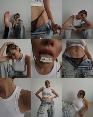Margo Dumas Instagram - LIKE ME ♥️🐒

#selfportraits