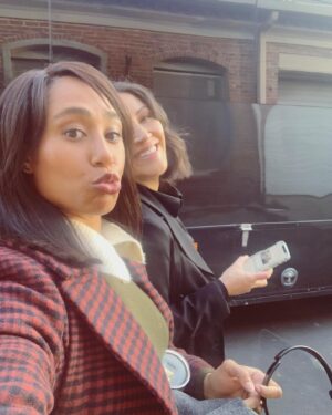 Margot Bingham Instagram - Max’s Many Lewks! 🤓🦌🦩🦙🧟‍♀️

#twd #amcthewalkingdead #amc 

Shout out to @verachowdesigns and EVERYONE in the costume department for making this character come to life🙏🏽🧟‍♀️❤️❤️❤️❤️❤️❤️