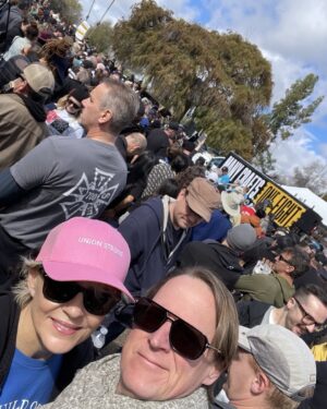 Marguerite MacIntyre Instagram - The hat says it all! In solidarity!