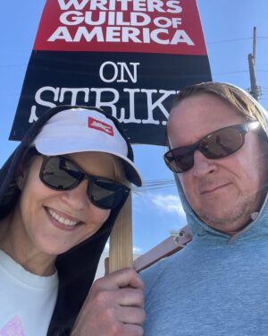 Marguerite MacIntyre Instagram - Celebrate today! Back on the line for one of my other unions, SAG-AFTRA this week! Let’s do this!!