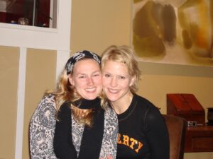 Marguerite MacIntyre Instagram - Oh, @liztigelaar… Remember when you wore headbands and I could fit that shirt? I almost posted the classic Aunt Gerd pic but it’s almost as bad as my Nick Nolte headshot so I’ll put a pin in that. You shine like the sun always which is why people orbit around you. I’m thrilled to be one of them. Love you, girlie! Happy Birthday one day late cuz Instagram. ❤️❤️❤️