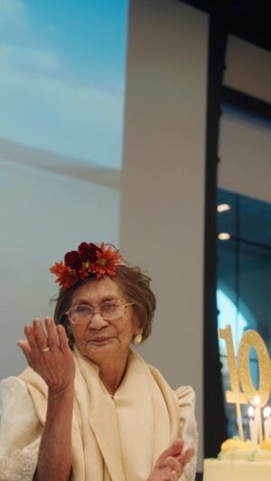 Mari Madrid Instagram - Last week my great grandma turned 100 and not only that, she danced, she partied, and she gambled afterward.  A real life 🐐

#ina #ilocosnorte