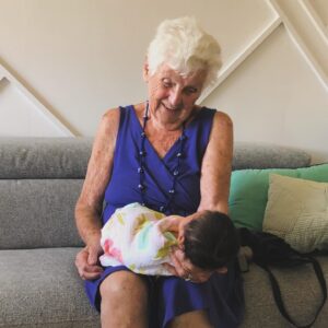 Mari Madrid Instagram - On Saturday my family had to say goodbye to our best girl, my Grandma Betty.  I'm going to miss your three sentence emails whose purpose was just to check in.  I'm going to miss the way you would hug me, then hold my hand and shake it while gazing at me, your expression saying "it's good to see you." I'm going to miss your kindness, your wit, your intelligence, your seemingly never ending patience, and your joy that emanated from so deep it couldn't help but warm the people around you.  You taught me the value of connection, of relationship, of family, and of art. 

Who would I have been if it wasn't for your support?  If it weren't for your gentle encouragement to believe in the creative voice that sat inside me since I was a child.  If I didn't watch you navigate being a human, a wife, and a mother as an example of embodying all these things with love, backbone, and a damn good sense of humor. 

I'm so thankful you gave us a chance to be with you as you ended your journey on this earth.  Those precious last few days with you gave me a chance to watch you sleep, pause to see your chest rise and fall, and understand that we are so blessed to have been a recipient of your love and wisdom.  You live in us Grandma, and we're going to miss your light so much here.