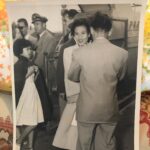 Mari Madrid Instagram - My Grandma Loling (yes Loling) touching US soil for the first time in 1953, at 27 years old. My Grandpa Candido is facing her. He was 17 years her senior and a steward for the US Merchant Marines. He originally came to the US in 1928, at 19 years old as a farm laborer first in Hawaii, then north of Sacramento, CA. Looking at old records, we were/are the exact same height and weight, my heart swells. My Grandpa holed up in an Italian family's barn through the Great Depression. When he first came to the US, family legend has it he would walk the streets with an ice pick in his suit as protection. Apparently it was common for Filipinos back then because not all parts of town were friendly for them. Back in the PI, my Grandma hid from Japanese soldiers during the occupation during WWII, dodging bayonets that would pierce through the walls of their bamboo homes. She started high school at 20 because the war paused her education. These are just some snippets of their stories. What I have now, is because of what they achieved, endured, and built. I am so grateful to be Filipino American and proud to come from people of absolute RESILIENCE. Thank you Lola and Lolo for paving the way for the generations that follow you. Sharing because these stories are our history - hard-earned and we are the keepers. Happy Filipino American History Month y'all! #filipinoamericanhistorymonth