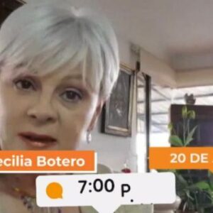 María Cecilia Botero Instagram - Hola! Mañana 20 de agosto a las 7:00 PM recordaremos al Noticiero de las 7 por @senalcolombiatv @senalmemoria #memoria #tvcolombiana #noticias