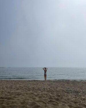 María Gómez Instagram - Marzo ~ Málaga ~ Temp. agua 18° ~ Calima
[Cronología del primer baño de la temporada]