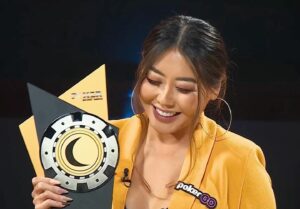 Maria Ho Instagram - Wow. What a ride. Winning Game of Gold is right up there with some of my proudest poker accomplishments. I’m so glad this show provided a format for me to show the different sides of who I am, from the intensity and fierceness with which I approach a competitive endeavor to just vibing out and having fun with my peers, to giving out so…. so many high-fives.   Poker is such a unique way of life, the act of playing can be so lonely and isolating at times. What stood out to me most in this competition was how a great team dynamic seemed to elevate the entire experience for me. The long-lasting friendships and memories from this are something I will take with me forever.
 In a skill game with an element of luck, you never want to mistakenly attribute good gameplay when you get a good result, or blame the play of others when you get a not-so-good one. For me, a balance I constantly strive for is never to be complacent with what I’ve achieved but also not to let self-doubt take over after the times when I fall short. Poker has taught me so much about myself and has undoubtedly made me more resilient.  You’re not just as good as your last win or as bad of a player as your last mistake. The thing I love most about #poker is there’s always more to learn, and always room to improve. It’s a game that has humbled me time and time again, and I wouldn’t want it any other way.  For a brief moment, though, I’ll let myself enjoy this win. It felt, to quote someone I just watched a lot of on YouTube, “F*cking amazing.” And then it’s back to learning more about this game that I love and the lessons it teaches me about life. To those who rooted for me along the way… thank you. I felt so much love in my corner these last few weeks, which is another aspect that I will forever cherish. To everyone involved- GG, the production team led by Spunky, Kay for taking care of us, the crew, and the dealers…thanks for all your efforts and for providing Jungle with a couch comfy enough to fall asleep on every day, and for keeping us a little too well-fed while we were locked in those rooms.

Swipe to the end for a fun #bts vid!
 
#gamer #pokerlife #PokerAfterDark #GameofGold #womanpower