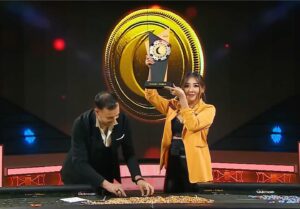Maria Ho Instagram - Wow. What a ride. Winning Game of Gold is right up there with some of my proudest poker accomplishments. I’m so glad this show provided a format for me to show the different sides of who I am, from the intensity and fierceness with which I approach a competitive endeavor to just vibing out and having fun with my peers, to giving out so…. so many high-fives.   Poker is such a unique way of life, the act of playing can be so lonely and isolating at times. What stood out to me most in this competition was how a great team dynamic seemed to elevate the entire experience for me. The long-lasting friendships and memories from this are something I will take with me forever.
 In a skill game with an element of luck, you never want to mistakenly attribute good gameplay when you get a good result, or blame the play of others when you get a not-so-good one. For me, a balance I constantly strive for is never to be complacent with what I’ve achieved but also not to let self-doubt take over after the times when I fall short. Poker has taught me so much about myself and has undoubtedly made me more resilient.  You’re not just as good as your last win or as bad of a player as your last mistake. The thing I love most about #poker is there’s always more to learn, and always room to improve. It’s a game that has humbled me time and time again, and I wouldn’t want it any other way.  For a brief moment, though, I’ll let myself enjoy this win. It felt, to quote someone I just watched a lot of on YouTube, “F*cking amazing.” And then it’s back to learning more about this game that I love and the lessons it teaches me about life. To those who rooted for me along the way… thank you. I felt so much love in my corner these last few weeks, which is another aspect that I will forever cherish. To everyone involved- GG, the production team led by Spunky, Kay for taking care of us, the crew, and the dealers…thanks for all your efforts and for providing Jungle with a couch comfy enough to fall asleep on every day, and for keeping us a little too well-fed while we were locked in those rooms.

Swipe to the end for a fun #bts vid!
 
#gamer #pokerlife #PokerAfterDark #GameofGold #womanpower