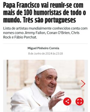 Maria Rueff Instagram - ORAÇÃO A PEDIR O BOM HUMOR: 
Dai-me, Senhor, uma boa digestão,
mas também qualquer coisa para digerir.
Concede-me a saúde do corpo e o necessário
bom humor para mantê-la.
Dai-me, Senhor, uma alma simples,
que saiba aproveitar tudo o que é bom
e não se assuste demasiado perante o mal,
mas encontre maneira de recolocar
as coisas no lugar devido.
Dai-me uma alma que não fique refém do tédio
nem de resmungos, impaciências ou lamentações,
e não permitais que me atormente
para lá do razoável
com essa coisa turbulenta chamada “eu”.
Dai-me, Senhor, um sentido de humor apurado
Dai-me a graça de compreender uma piada, uma brincadeira, para conseguir um pouco de felicidade e para dá-la de presente aos outros. Amén! 
(Oração escrita por São Tomás More
e rezada diariamente pelo Papa Francisco) 
❤️
@comodissetolentino 
@joanamarquespic 
#ricardoaraújopereira 
@vaticannewspt
