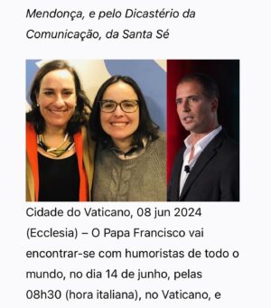 Maria Rueff Instagram - @comodissetolentino 🙏
@joanamarquespic 
#ricardoaraújopereira 
@vaticannewspt