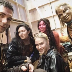 Maria Bakalova Instagram - If you haven’t seen @guardiansofthegalaxy yet- go and see it right now! It’s truly one of the greatest films of all time and I promise I’m not bias❤️🐶🚀 @marvelstudios @marvel @jamesgunn  I love you guys! ♥️
#gotgvol3 ❤️‍🔥